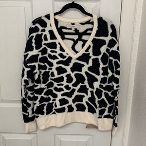 Loft vneck sweater size medium